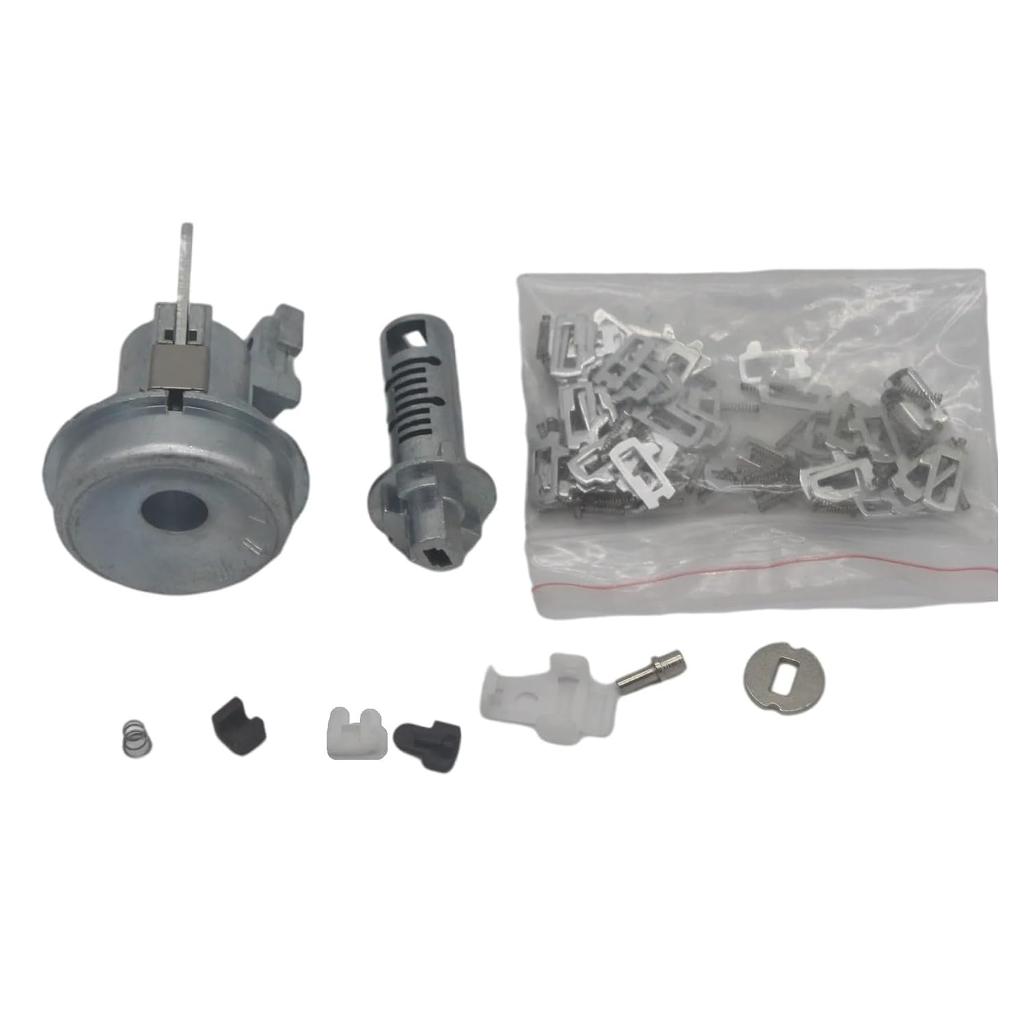 Ignition Key Switch for Fiesta 2009-2013 AL242 7020058 8A6AA22050KG Ignition Switch Lock Repair Kit Barrel
