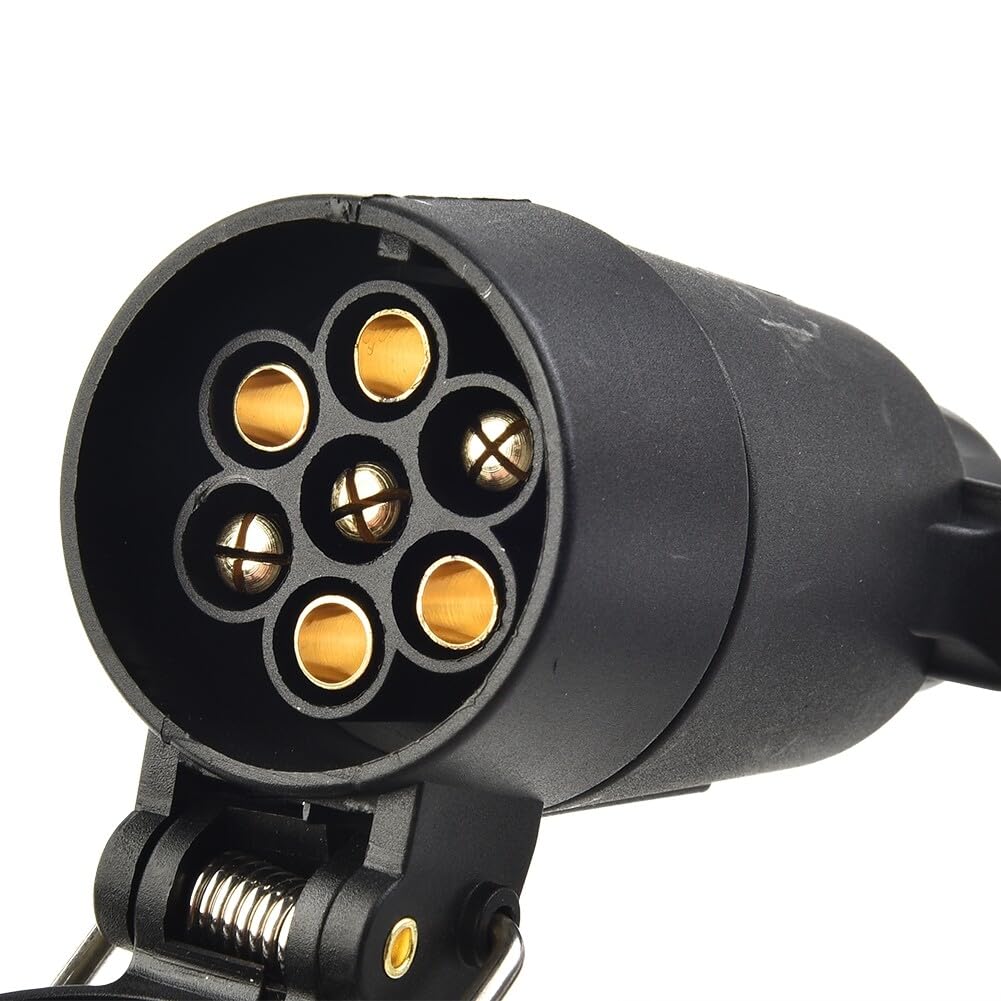 Adattatore Spina Rimorchio 7 Pin Americano To Europeo - Convertitore Segnale Per Veicoli E Rimorchi - Foto 12