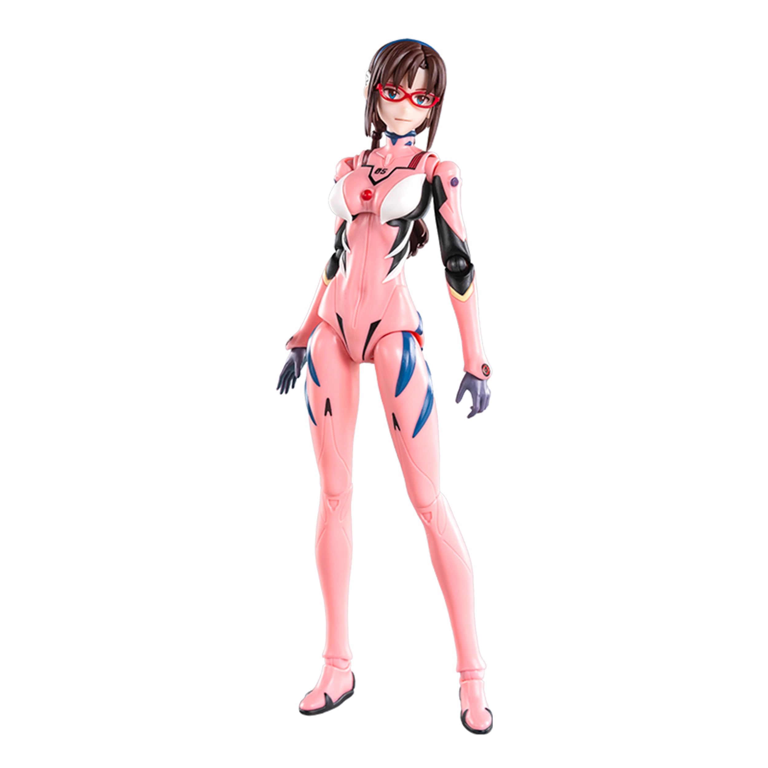 BLOKEES, Evangelion Fantastics Series FF02 Mari Makinami Illustrious (Plug Suit) Model Kit, Assembly Required, Age 14+