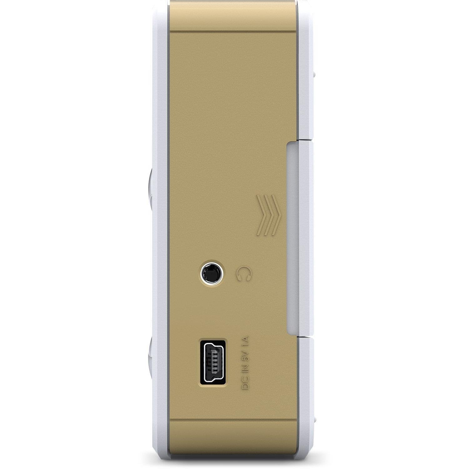 Nordmende Transita 100 Radio Dab Portable et puissante (Dab+, FM, Haut-Parleur, Prise Casque, mémoire des favoris, écran OLED, Batterie, Petite, Portable) - Blanc