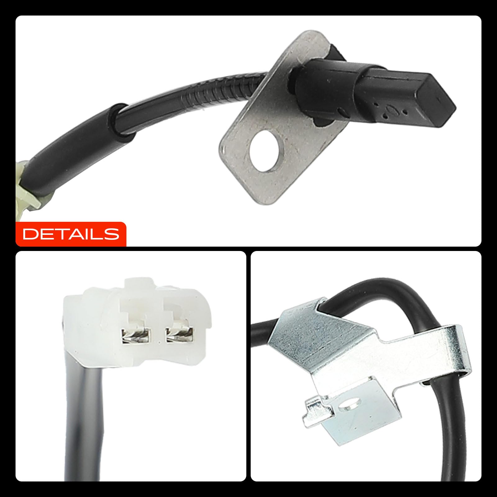 Frankberg Sensore Velocità Ruota ABS Sensore ABS 2-Poli Compatibile con Swift III EZ MZ 1.3 1.6 1.3 4x4 1.3 DDiS 1.5 1.3 LPG 2005-2025 Replace# 51150,818069240