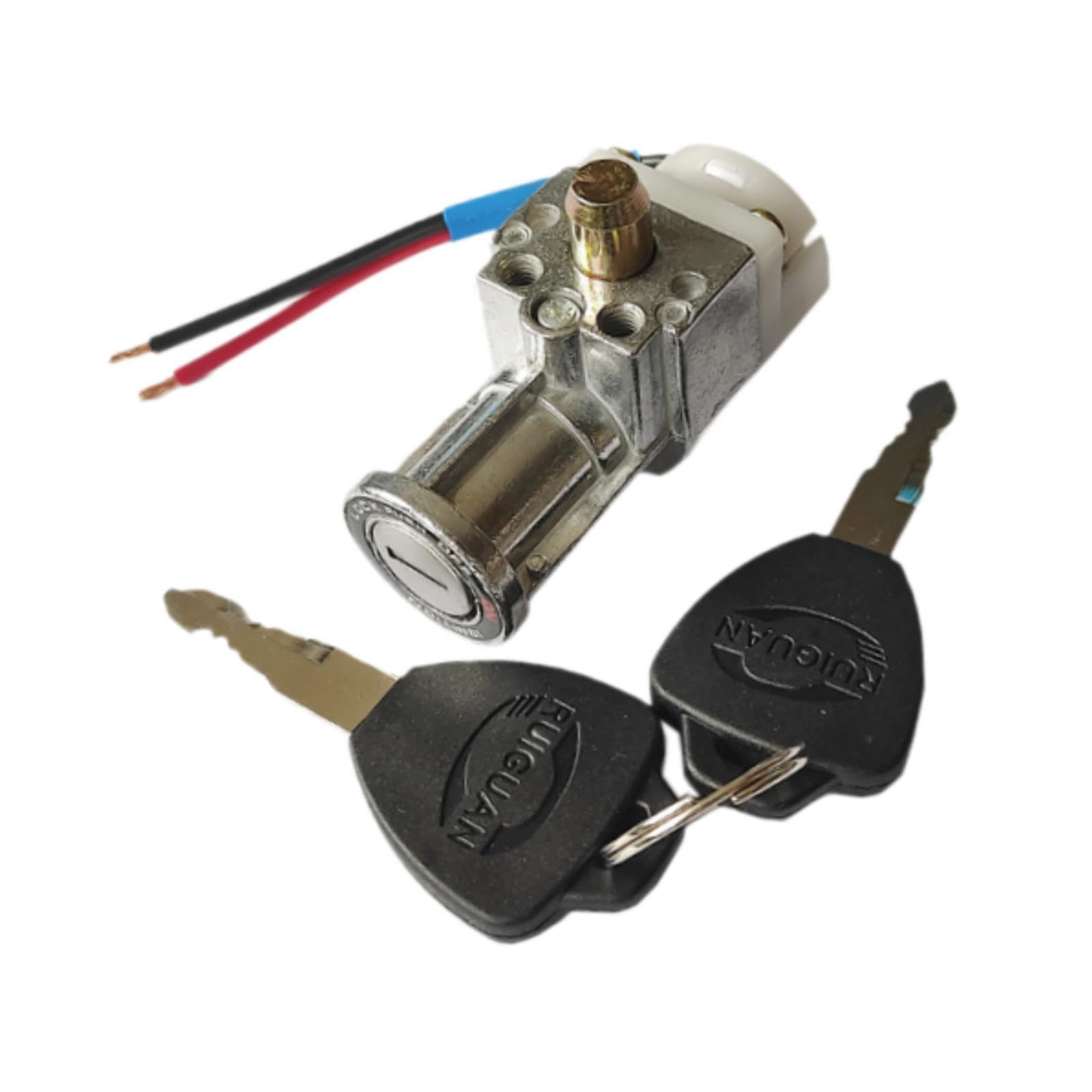 Aymzbd E-bike Battery Lock with Key Switch for Heavy-duty Ignition on/off Functionality