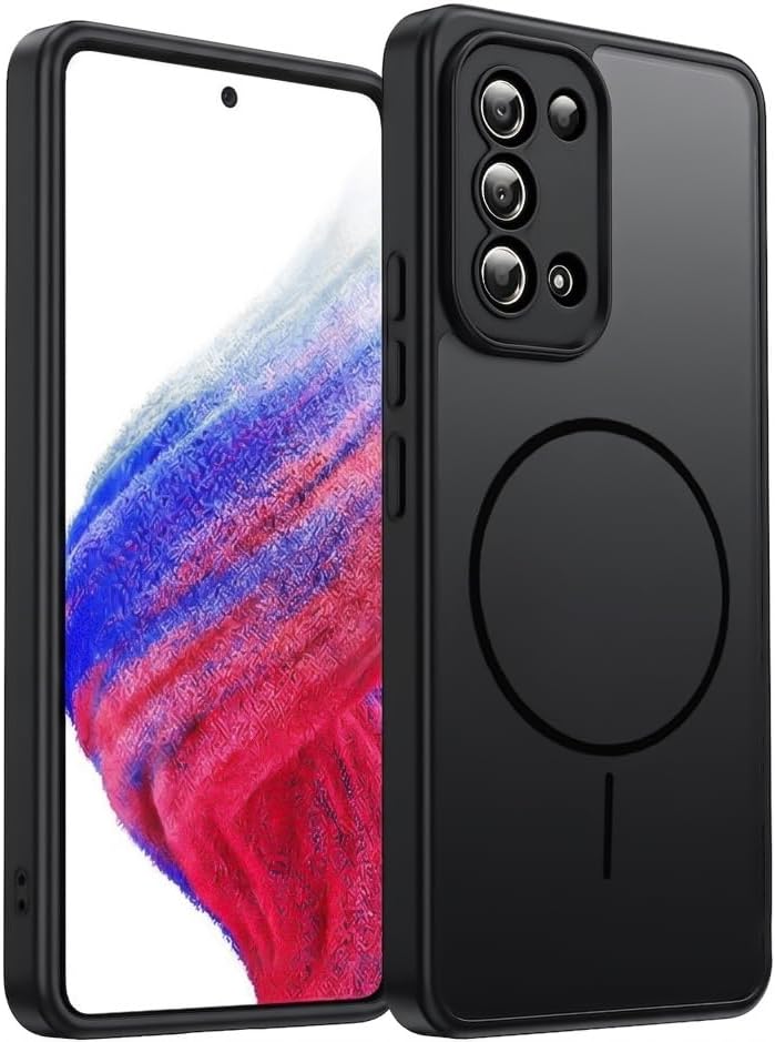 Dl3 Mobilak Case For OPPO Reno 5 4G Translucent Matte PC Back & Soft TPU Edge, Anti-Scratch Shockproof Protective Cover with Full Camera Protection - Black 2026