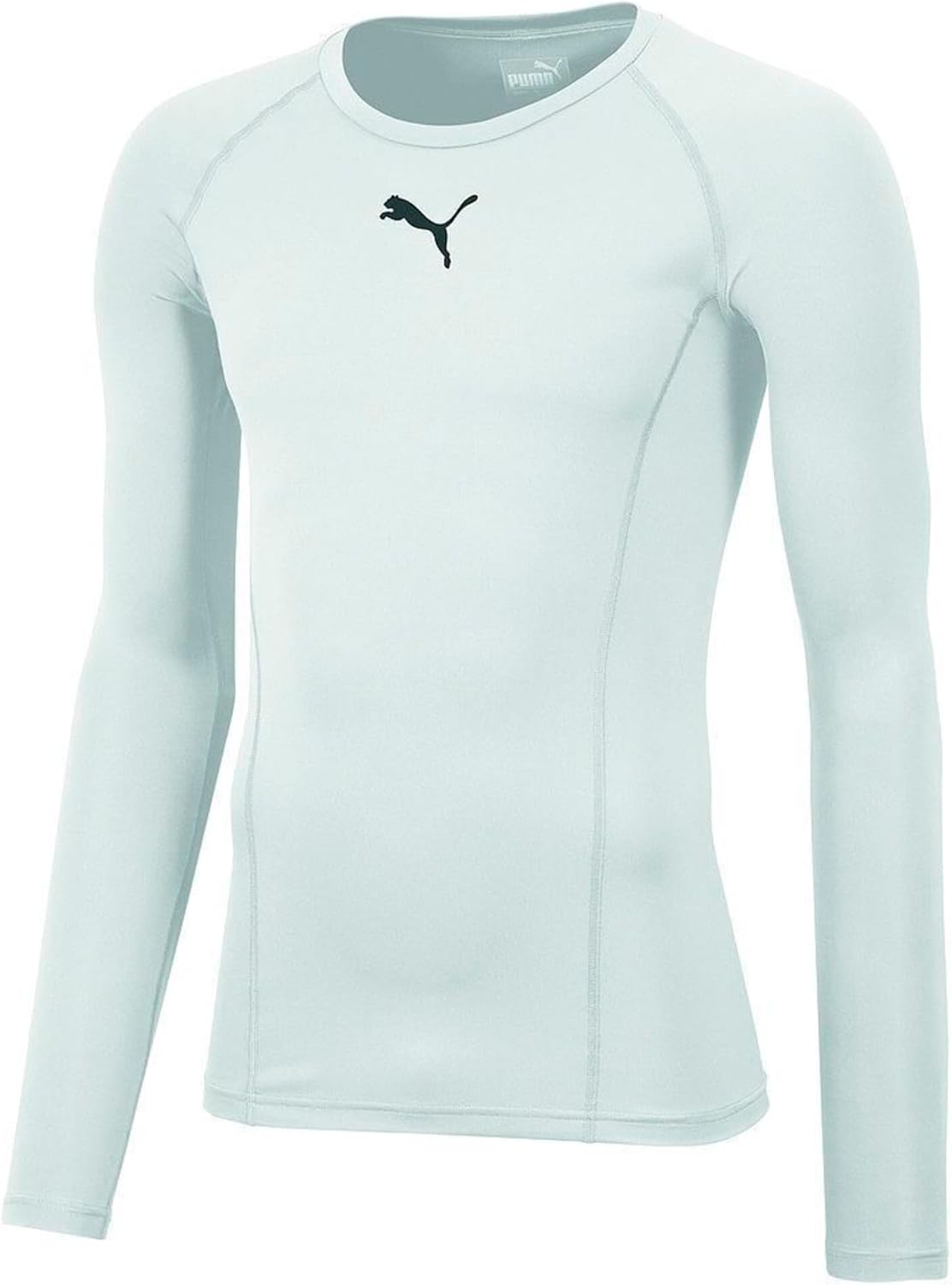 PUMA Men's Liga Baselayer Long Sleeve Tee, White, Large - Image 7