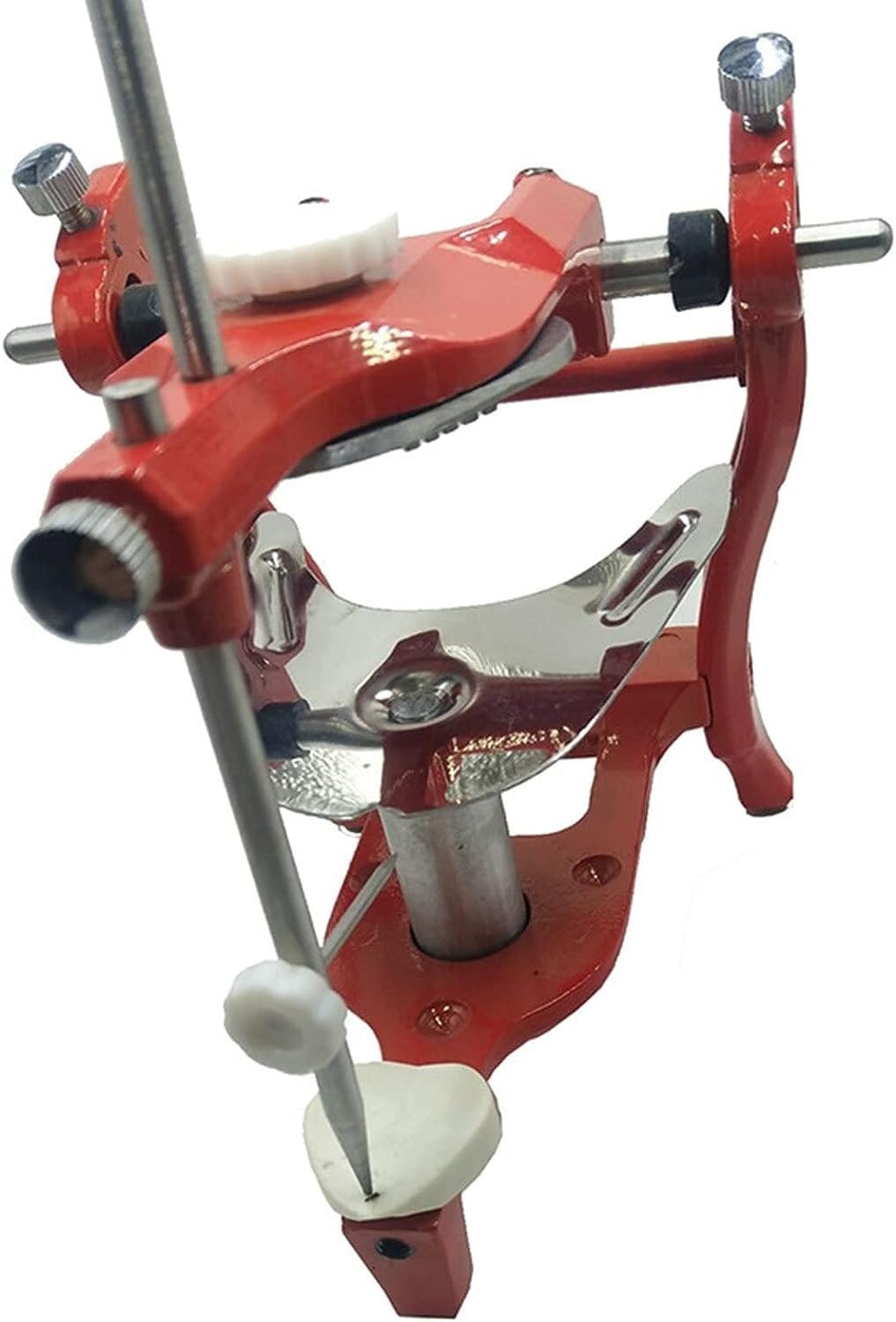 Articolatore Regolabile per Uso articolatore, articolatore Meccanico Regolabile, ganascia per Protesi dentaria Regolabile per odontotecnico, Strumenti per Attrezzature di Laboratorio