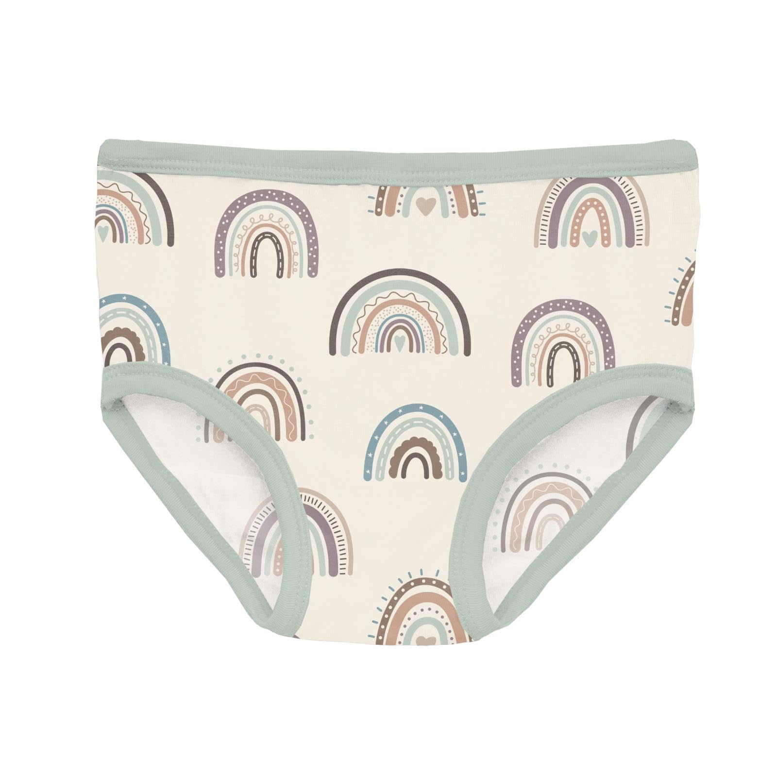KicKee Girls Print Underwear Soft Girl Panties Toddler to Big Kid All Day Wear