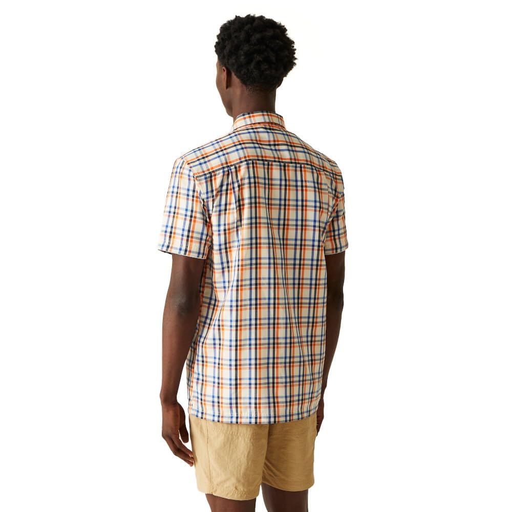Regatta Herren Regatta Mindano Viii Kurzarmhemd für Herren Hemd (1er Pack)
