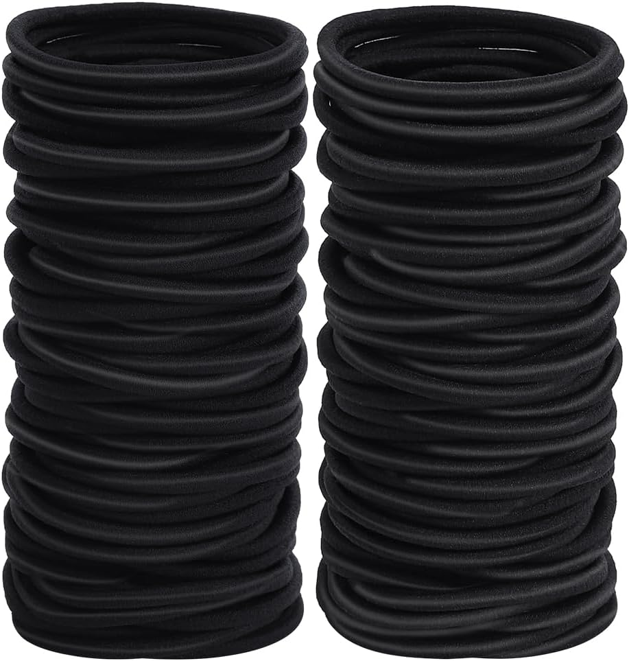 Amazon.com : ADRIONE Elastic Hair Ties for Women No Damage, 280pcs Ponytail Holders 4mm Hair