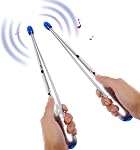 Electronic drum stick featuring multi-color illumination variable sound response rock simulation Suitable for children