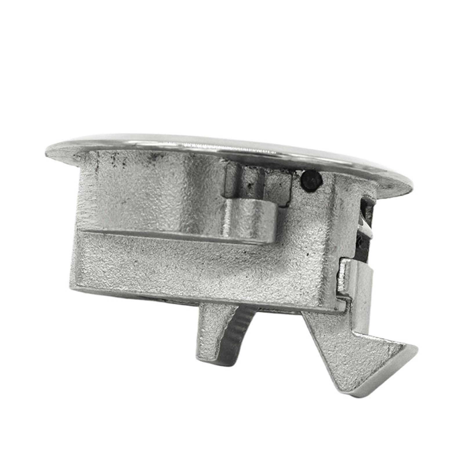 Zinc Alloy Built-in Handle Cabinet Lock Drawer Yacht RV Door Buckle A7846 1Pcs((includinglockcylinder))