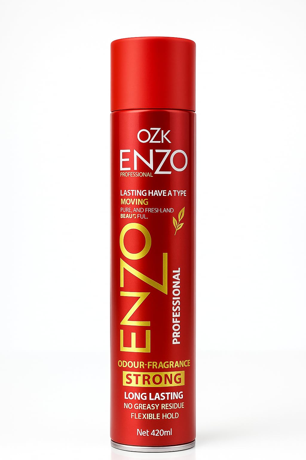 E-nzo Premium Hair Spray| Curl Enhancing With Flexible Hold, Long Lasting, No Greasy Residue| All-Day Shine |Pure, Fresh And Beautiful | Fregrance Strong | Suitable for All Hair Types | Weatherproof Styling Solution | 420ML| (Pack Of 1)-image-18