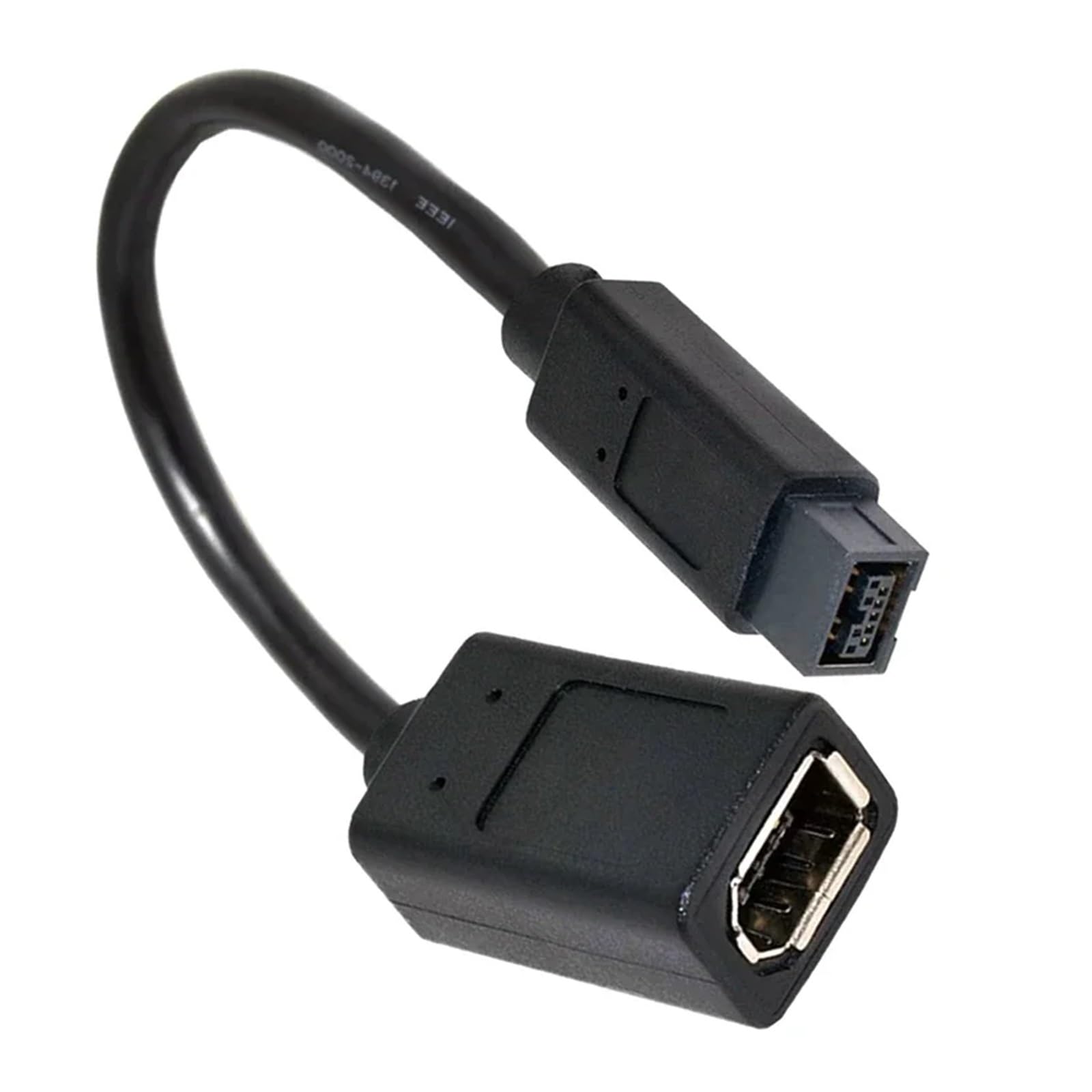 Câble adaptateur Firewire IEEE 1394 IEEE1394 6 broches femelle vers 1394b 9 broches mâle 400 vers 800 20 cm