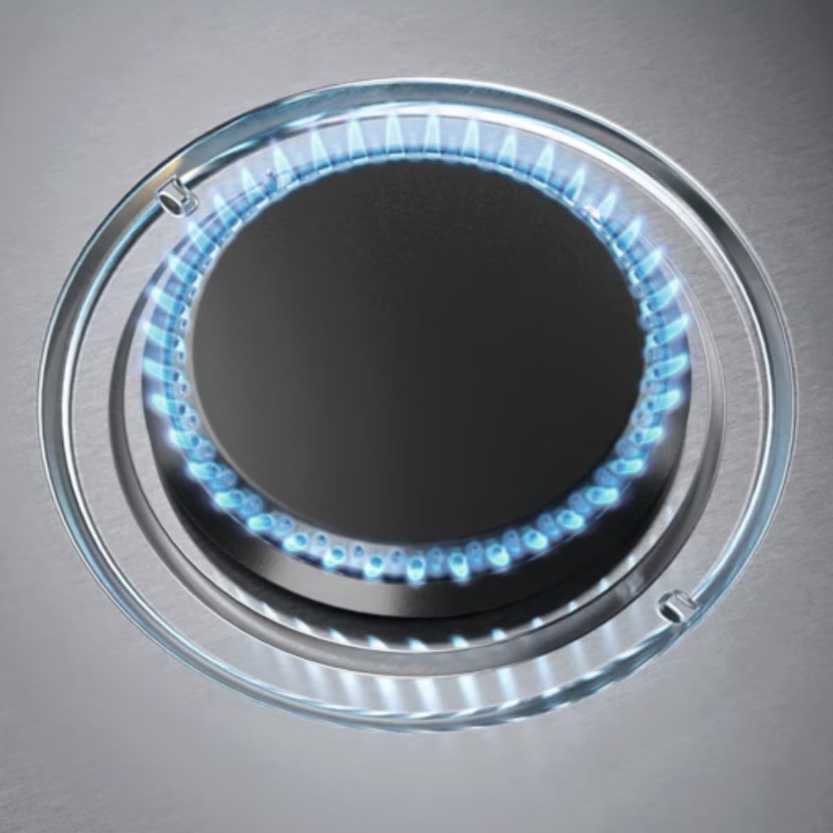 Placa de gas AEG Serie 7000 4 Zonas 8800W Inox - HGB-64423-UZ