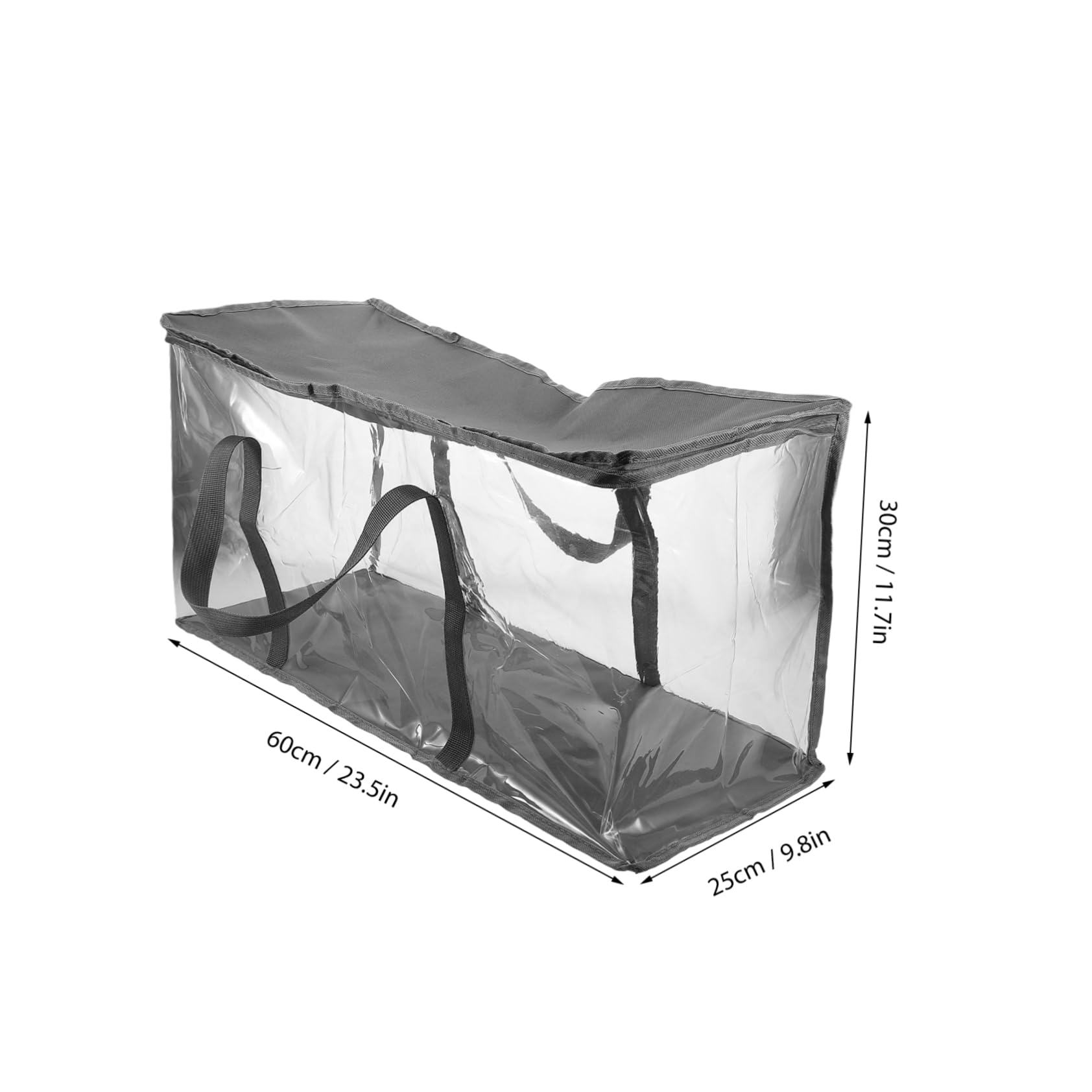 PLAFOPE Book Storage Bags Organizing Case Bags With Zipper Waterproof Toy Container For Board Games Building Blocks Small Toys Kids Books And Clothing