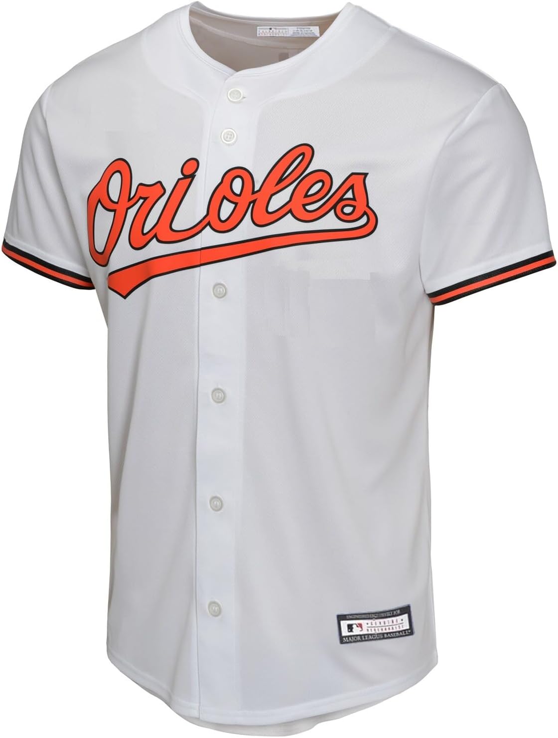 Outerstuff Adley Rutschman Baltimore Orioles MLB Kids Youth 8-20 White Home Player Jersey - Image 2