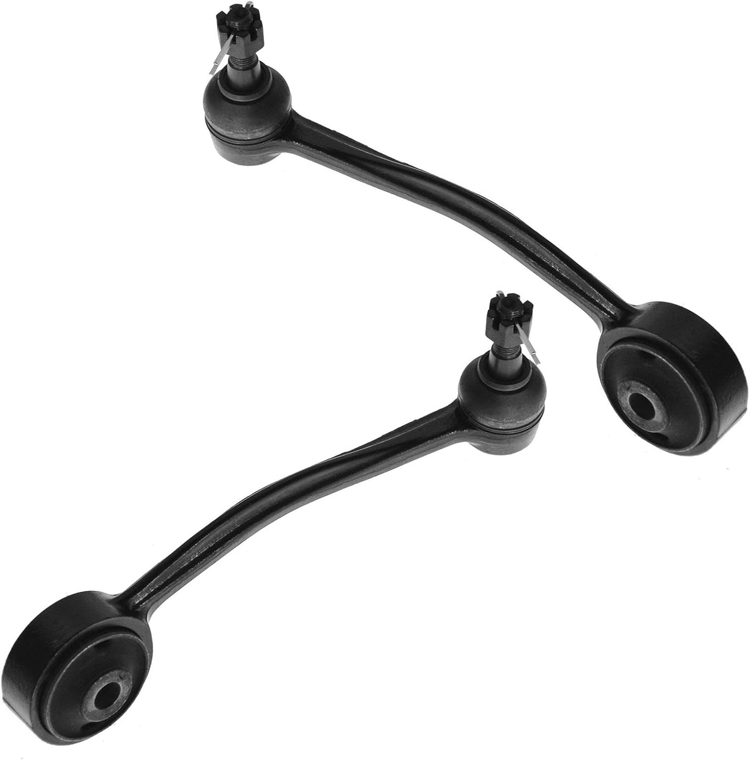 TRQ Front Upper Driver and Passenger Side Control Arm and Ball Joint Set 4 Piece Compatible with 2009-2014 Hyundai Genesis Sedan 2011-2013 Equus 2014 Equus To 2-03-14 Production Date