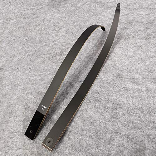 Arc recourbé de takedown adulte 60" longbow bois et kit flèches carbone pour tir de précision - 6