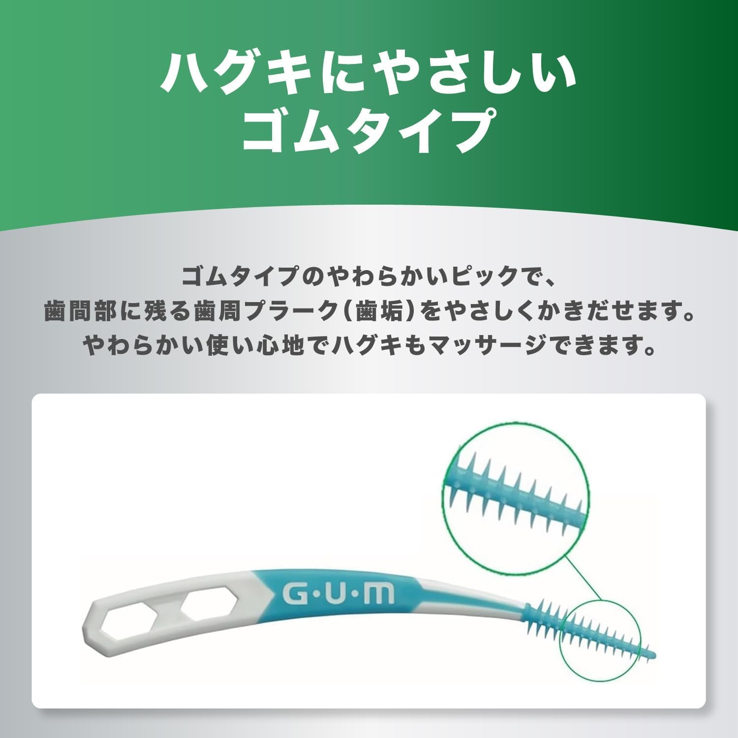 Amazon.co.jp: GUM(ガム)ソフトピック カーブ型(サイズ:SS~M) 30本入×4