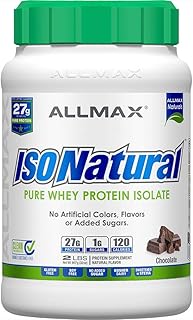 ALLMAX Allmax Isonatural Chocolate, Chocolate, 2 Pound
