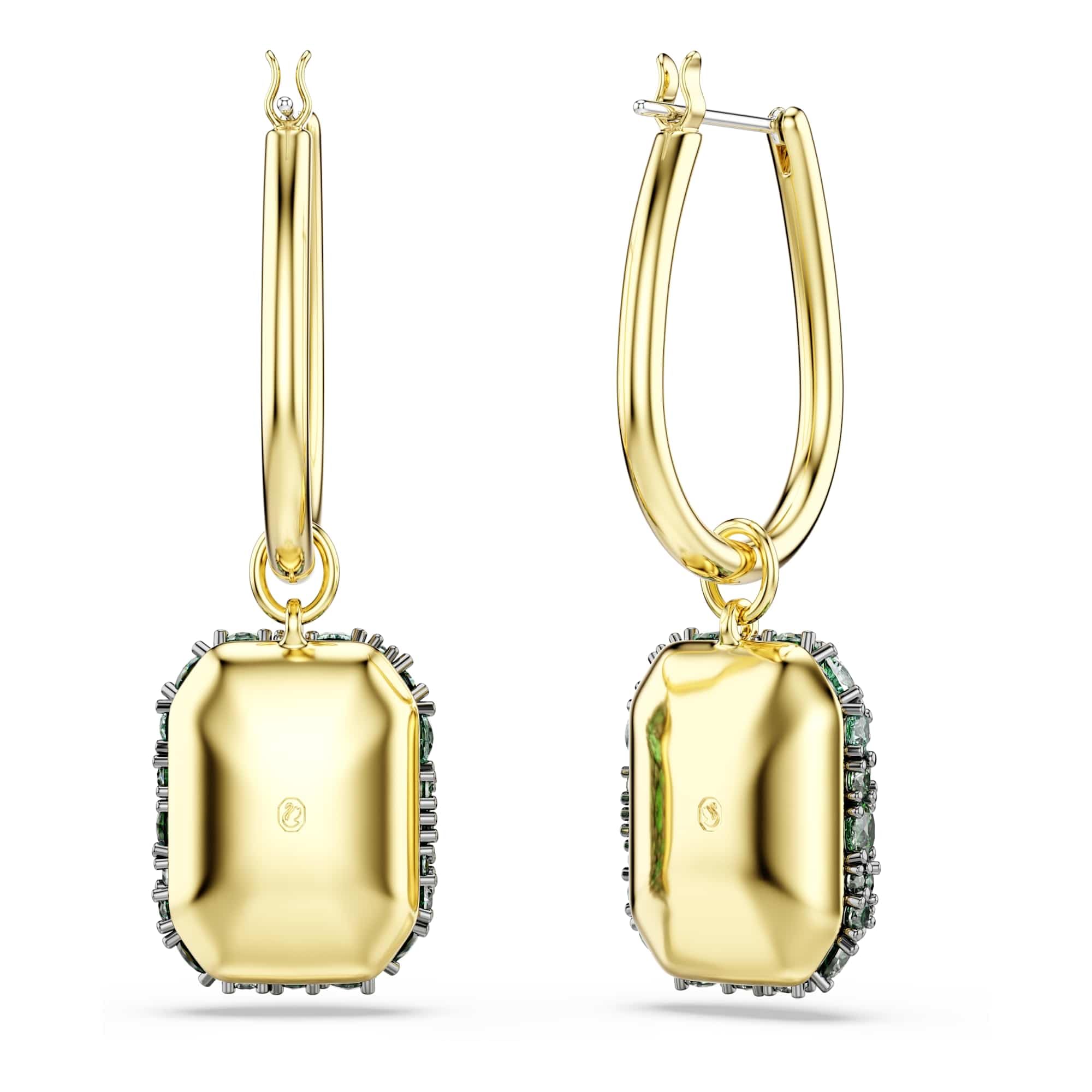 Swarovski Sublima Kollektion, Octagon Cut, Grün, 18k Goldfinish