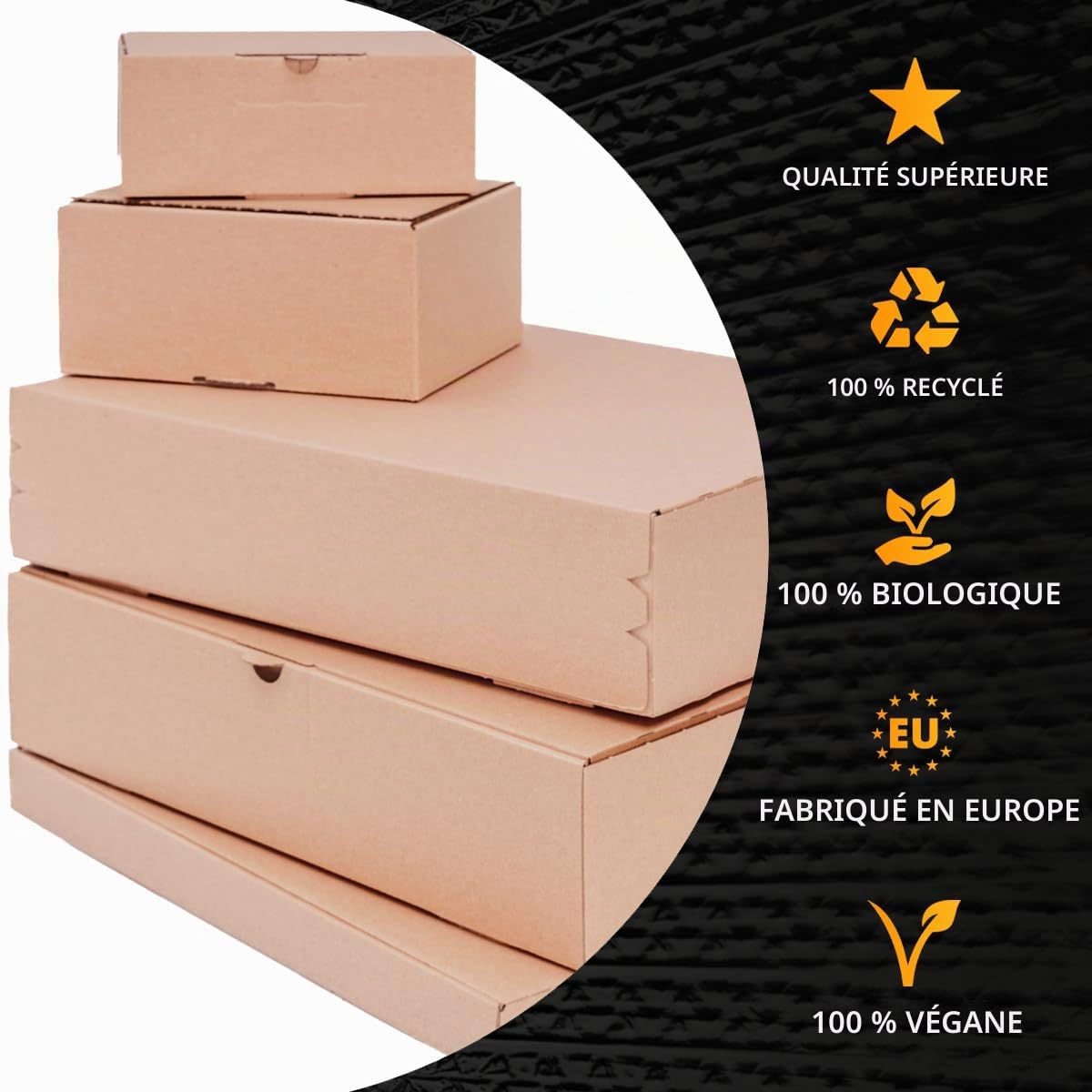 verpacking Cartons d’expédition DHL Petit colis Premium avec bande adhésive et fil d’ouverture 350 x 250 x 80 mm marron WP-45-A carton DHL emballage 50 pièces