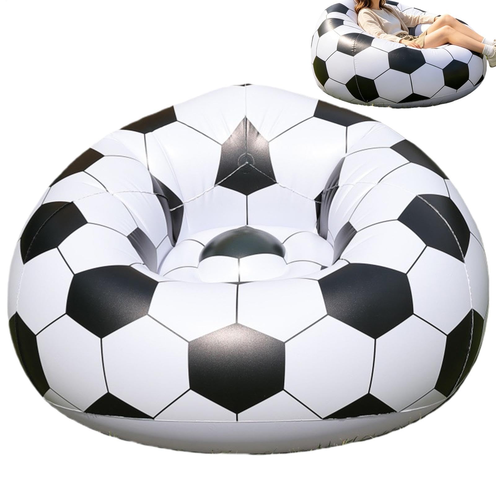 Fauteuil gonflable foot : le confort portable pour vos matchs au jardin
