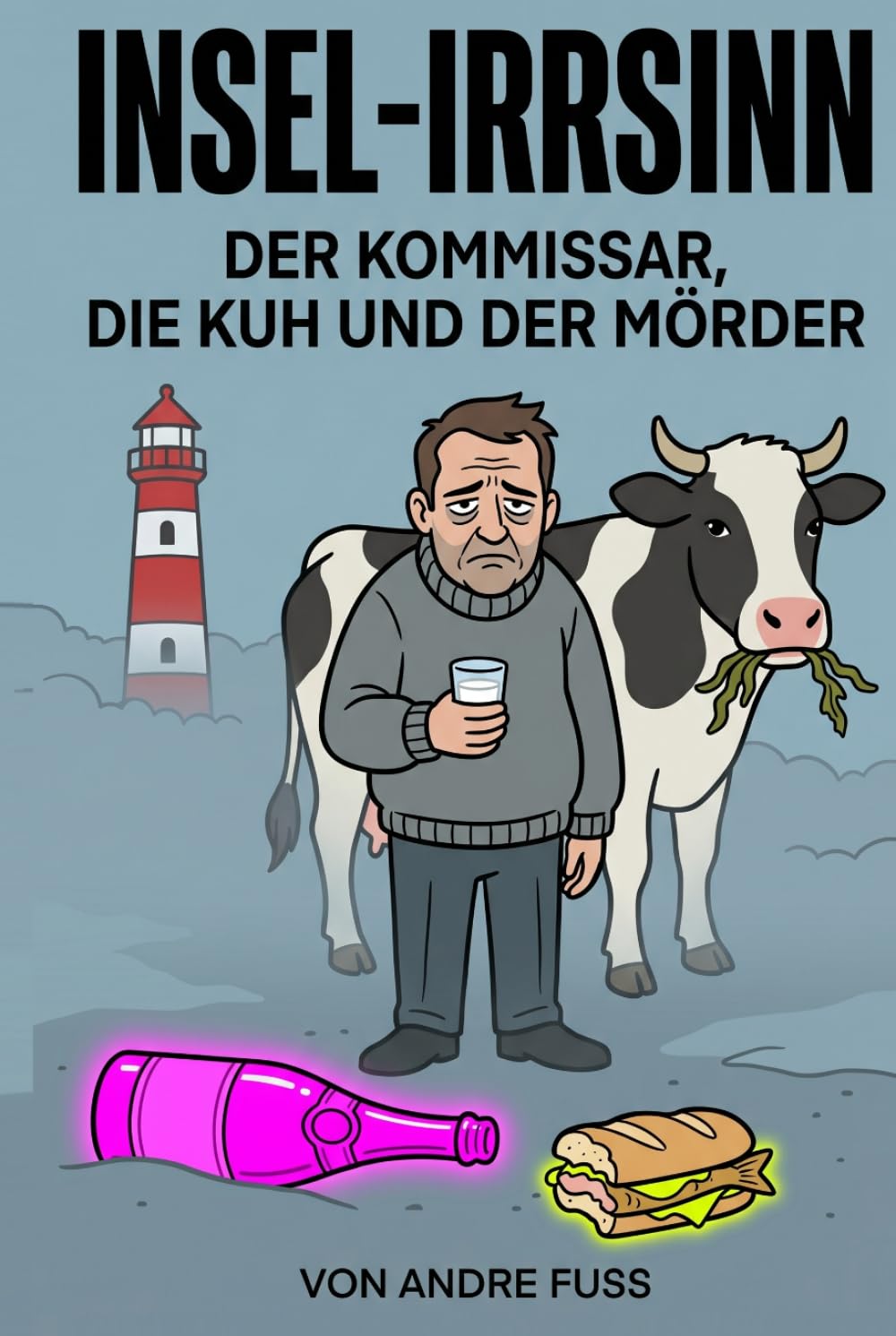 Insel-Irrsinn: Ein satirischer Küsten-Krimi (Alltag des blutigen Wahnsinns - Satirische Protokolle)