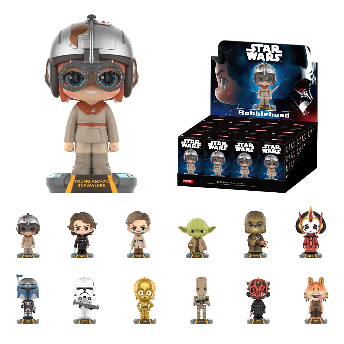 POPMART STARWARS　セット Star Wars Bobblehead Series Figures - POP MART (Japan)