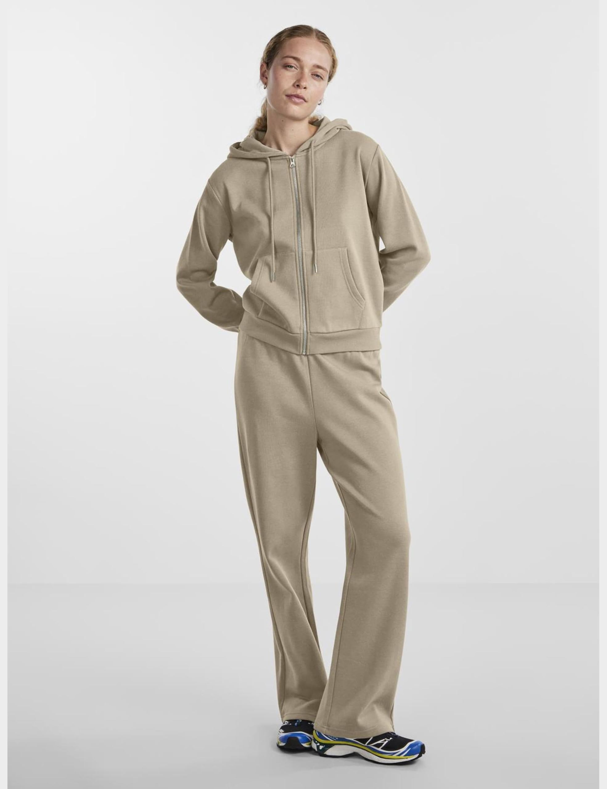 PIECES Hoodie PCCHILLI Zip-UP