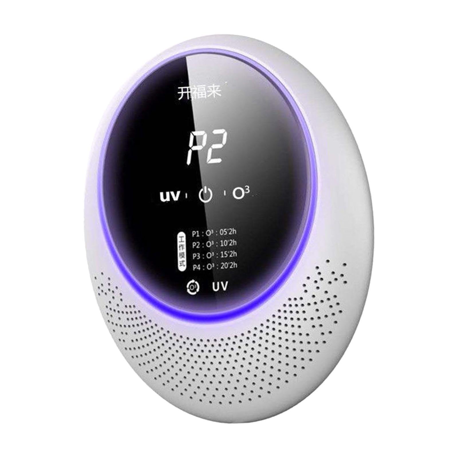 Air Purifier Sturdy Pet Odor Removal Air Purification for Car Office Travel White-image-19