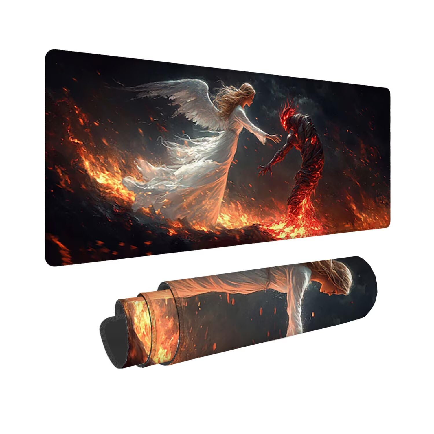 Tappetino per Mouse Gaming XXL 1600 x 800 mm – Ufficio Mousepad Grande – Migliora la Velocità e la Precisione – Tenuta Stabile – Sottomano per Ufficio e Casa Accessori Scrivania – Regalo – aereo B-179