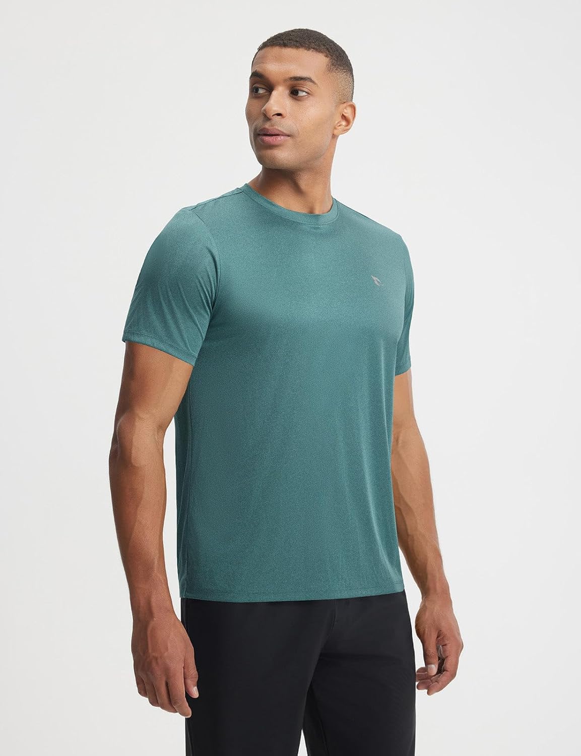 BALEAF Men's Sun Protection Shirts UPF 50+ Short Sleeve T-Shirts Swim Rash Guard Quick Dry Lightweight Hiking Fishing - Image 3