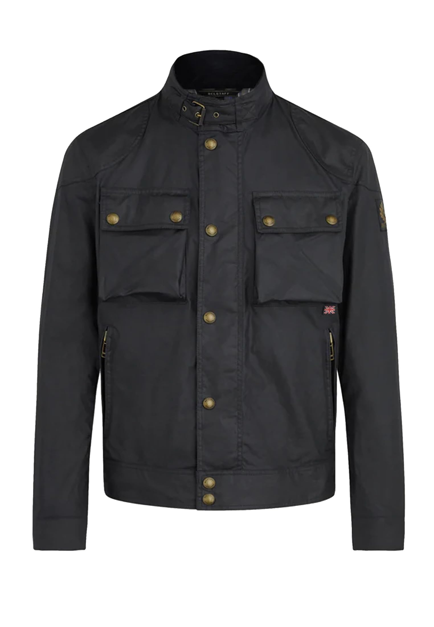 Belstaff Men's Black Racemaster Waxed Cotton Jacket 48