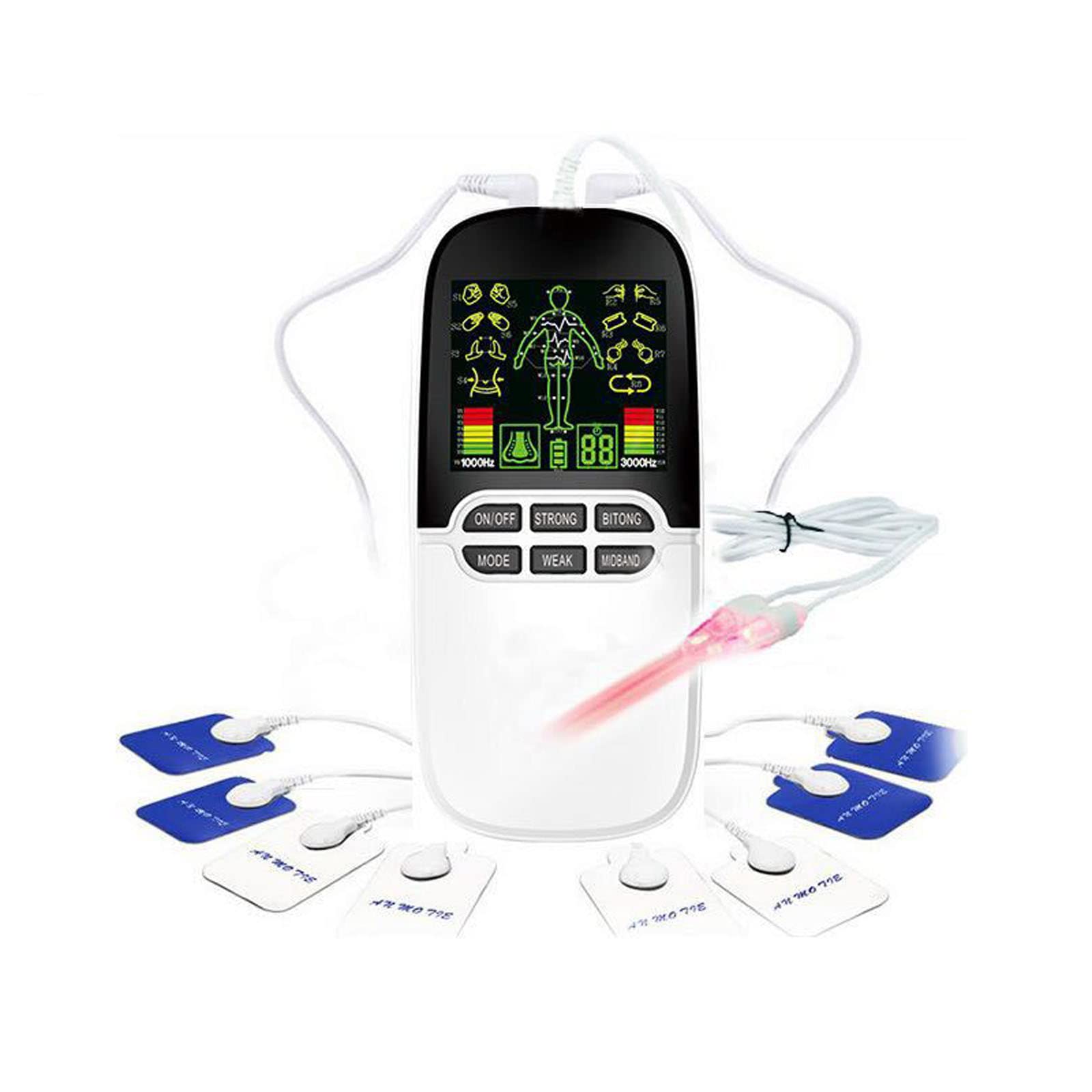 Brûleur de graisse de santé et stimulateur musculaire pour électrostimulation abs