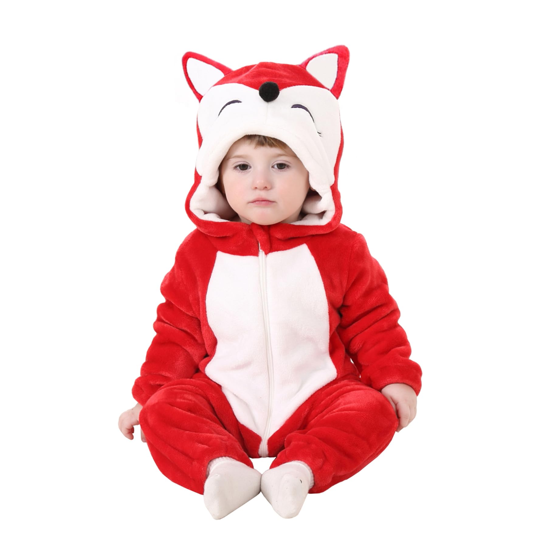 TONWHAR Kid's And Toddler's Animal Halloween Costume Outfit Baby One-Piece Rompers Onesie — view 14