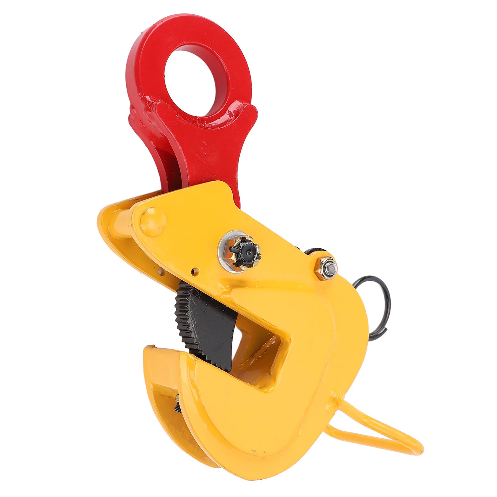 Morsetto di Sollevamento Orizzontale per Piastre Yechiry da 2 Tonnellate per Officina, Ganascia da 0-30 Mm |Molla di Sicurezza Antiscivolo, Sollevatore per Piastre Resistente con Rivestimento