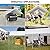 10 x 20 Ft Carport Replacement Canopy Cover Garage Top Tent Shelter Tarp with Free 48 Ball Bungee Cords,White(Only Cover, Frame Not Include)