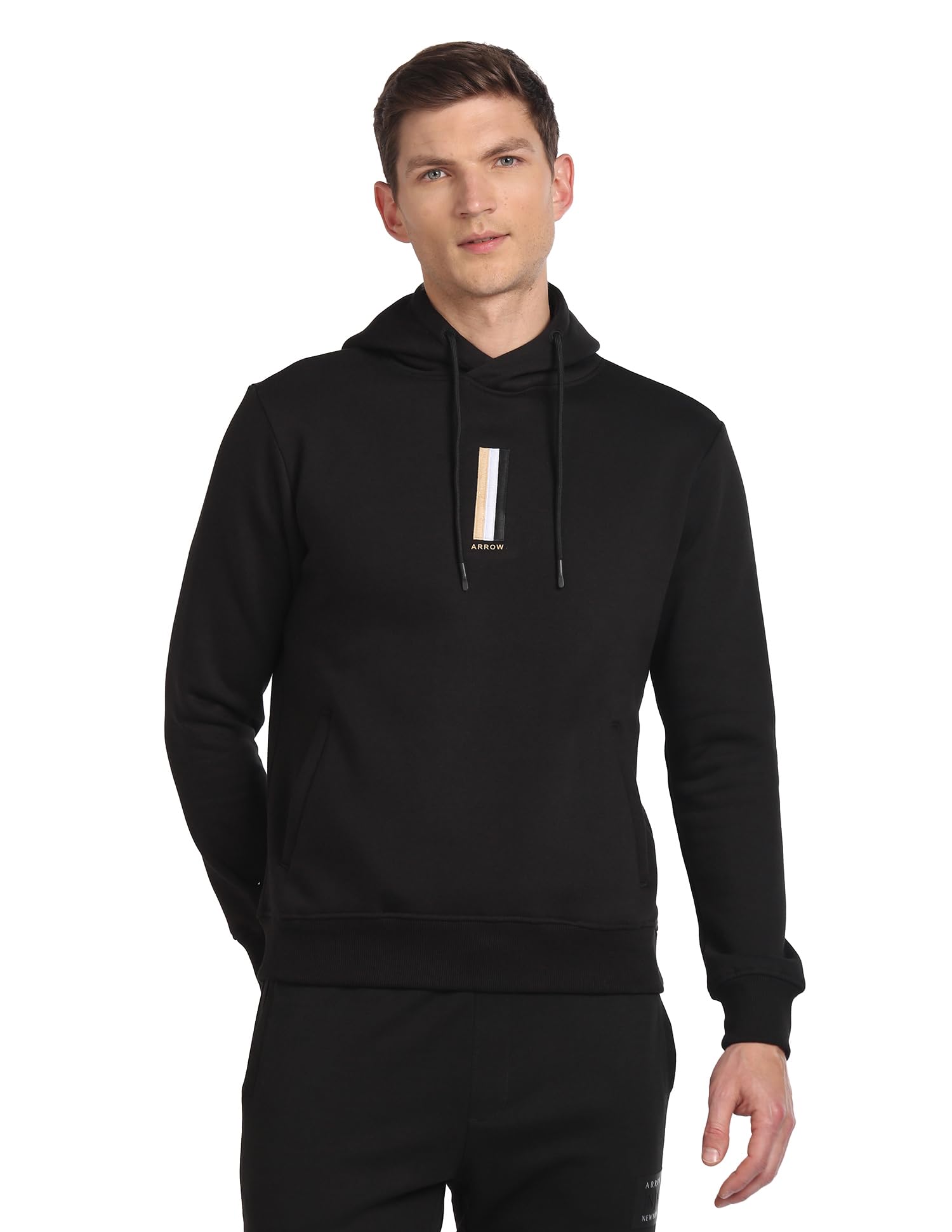 Men's Cotton Blend Hooded Neck Sweatshirt-image-44