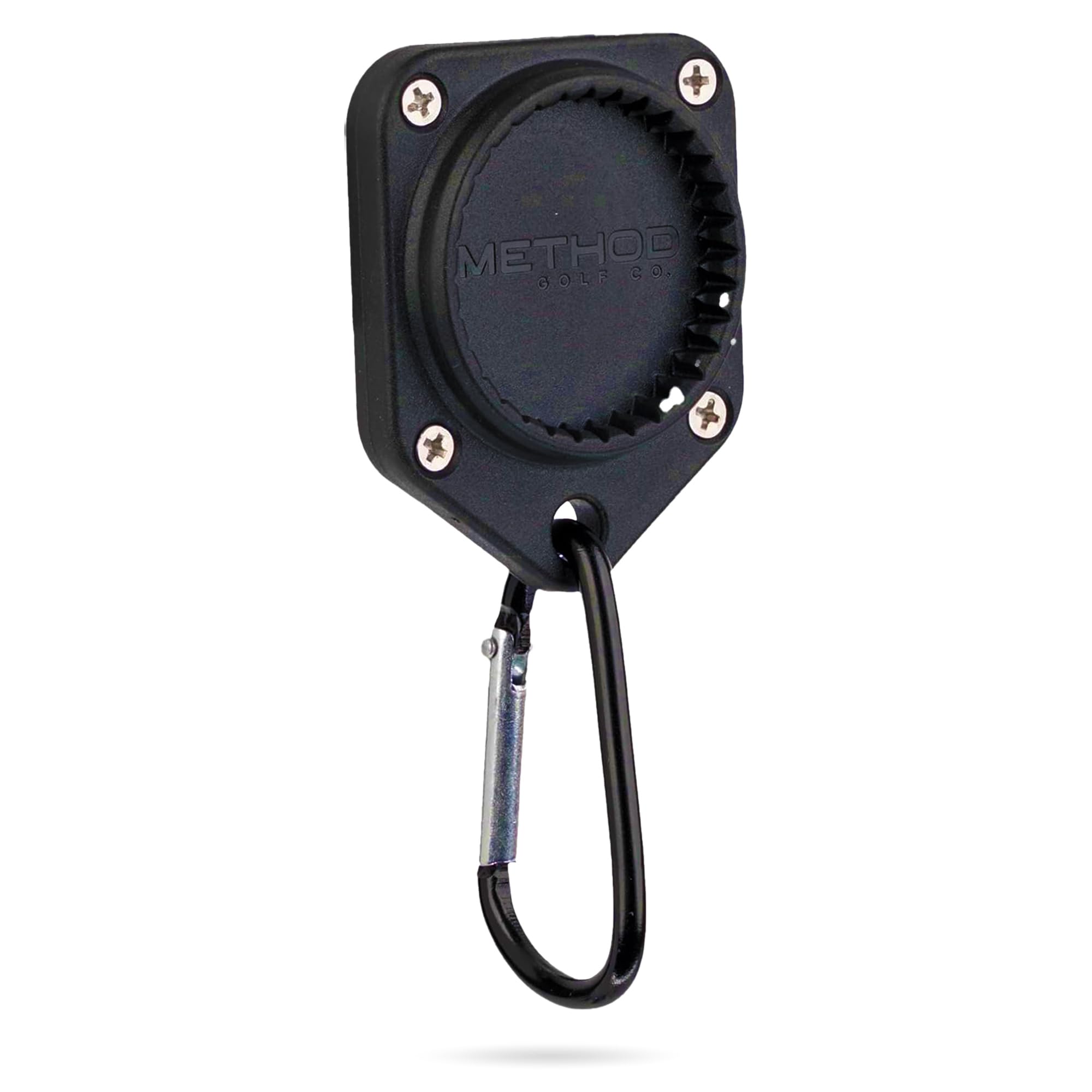 Method Golf MagStack Black Magnetic Tile to Organize Golf Accessories – Made with N52 Neodymium Magnet -Integrates with Your CaddyStack Push Cart & Golf Bags Magnetic Phone Holder Base