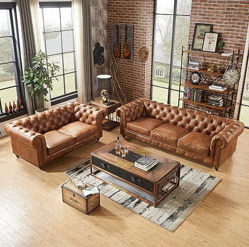 Top 10 Best Sofa Sets In India | Best Sofa Set 5, 3 Seaters 28 A To Z Furniture Classic 3+2=5 Seater Sofa Set Luxury Chesterfield Leatherette Sofa In For Home Living Room & Office...