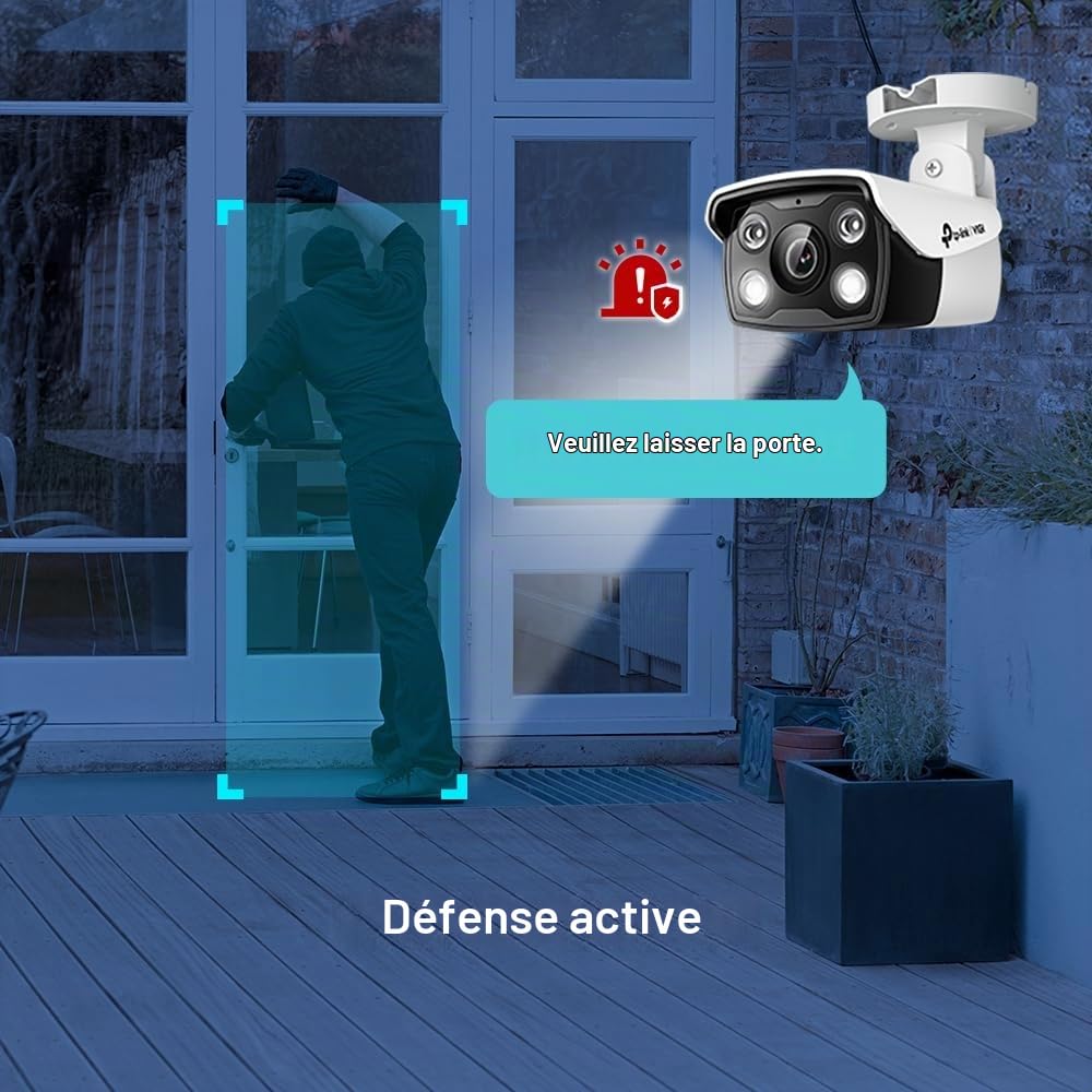TP-Link Cam Outdoor Bullet 4MP VIGI C340 (4 mm)