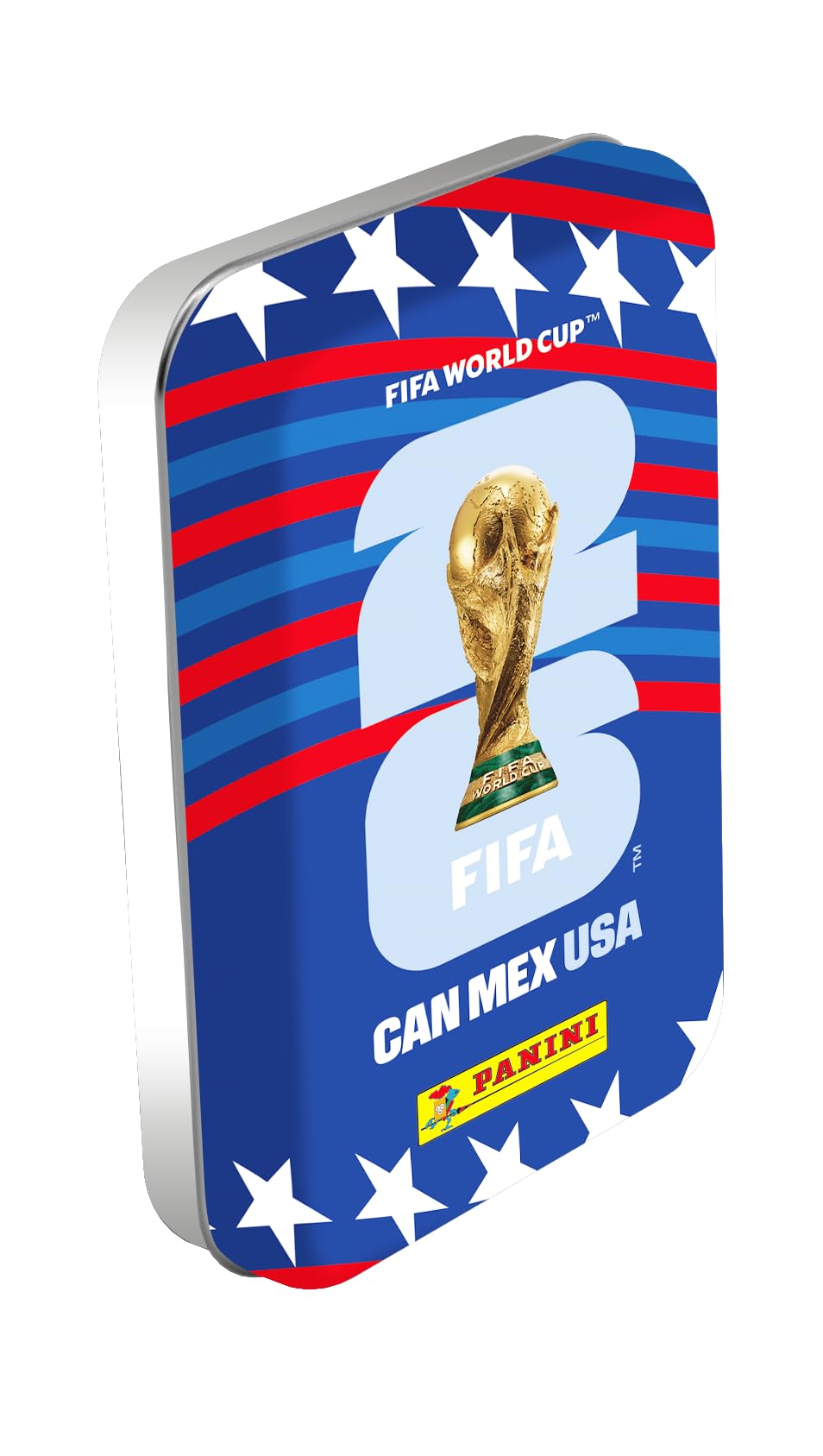 Panini Coupe du Monde DE LA FIFA 2026 Stickers - Boîte métal Pocket 8 Pochettes