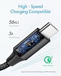 USB C to USB C Cable[10ft,2Pack],PD 60W Long Type C to C Fast Charging Cord | USBC Charger Cable for iPhone 17 Air 16 15 Plus Pro Max,MacBook iPad Pro/Air,Samsung Galaxy S26 S25 S24,Switch,PS5