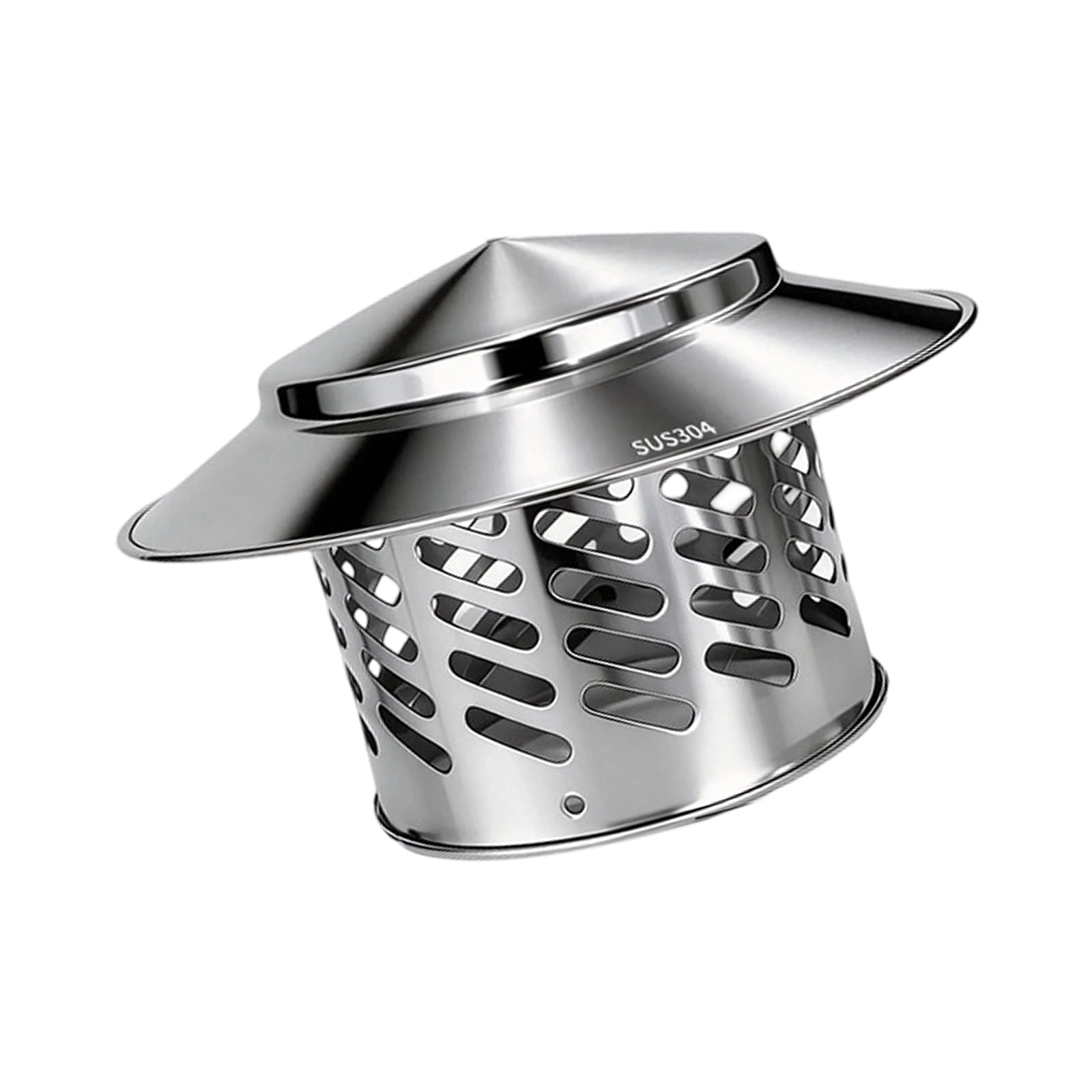 Sturdy SUS304 Metal Chimney Cap for Home and Commercial Use Keeps Out Rain and Birds Easy Install Ventilation Rain Neighborhood