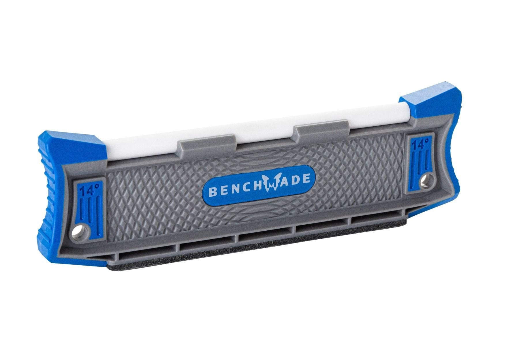 Outil d'aiguisage guidé Benchmade 14° pour corriger un angle émoussé sans rayer la lame