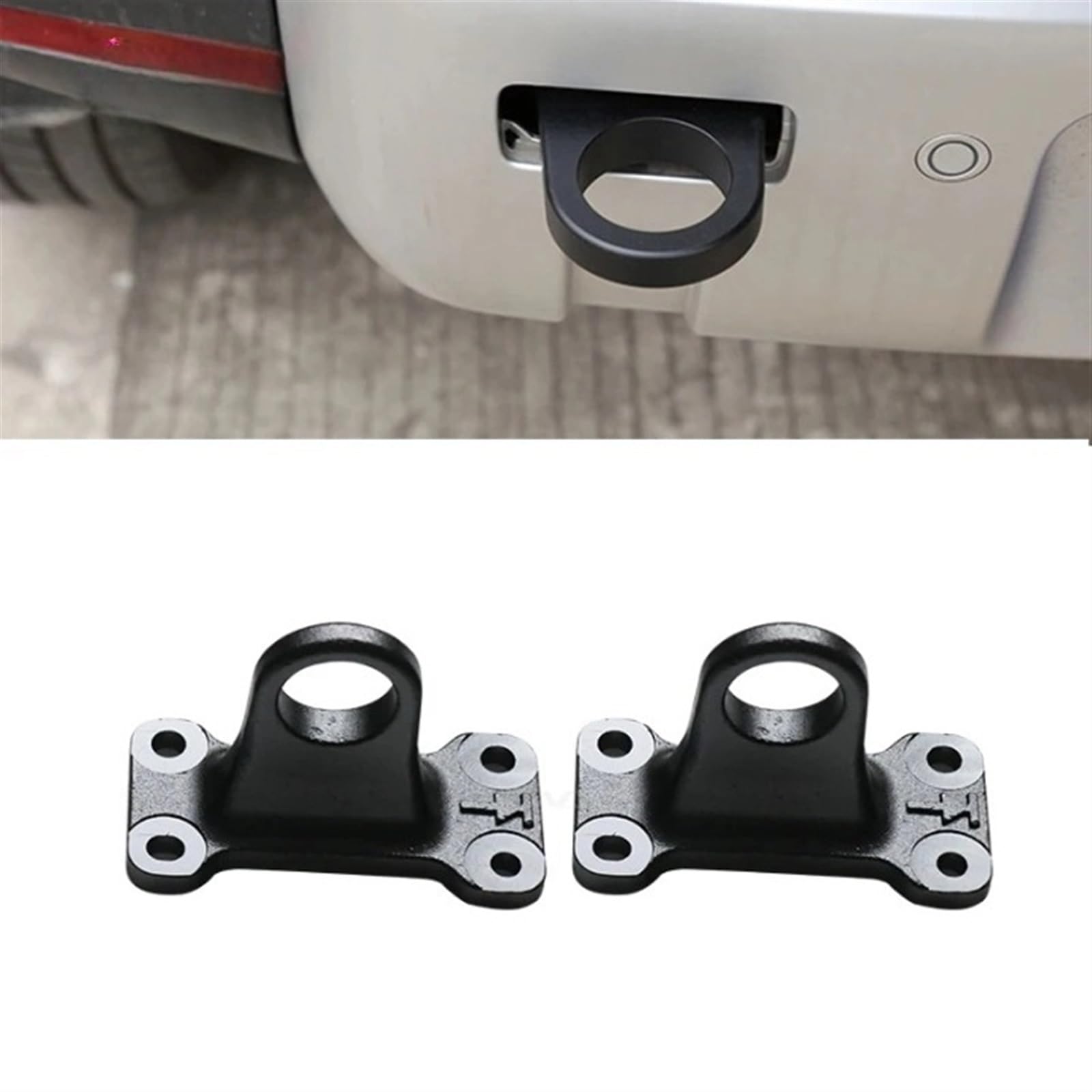 Amazon.co.jp: アルミ合金車の牽引フックバンパー牽引トレーラー牽引