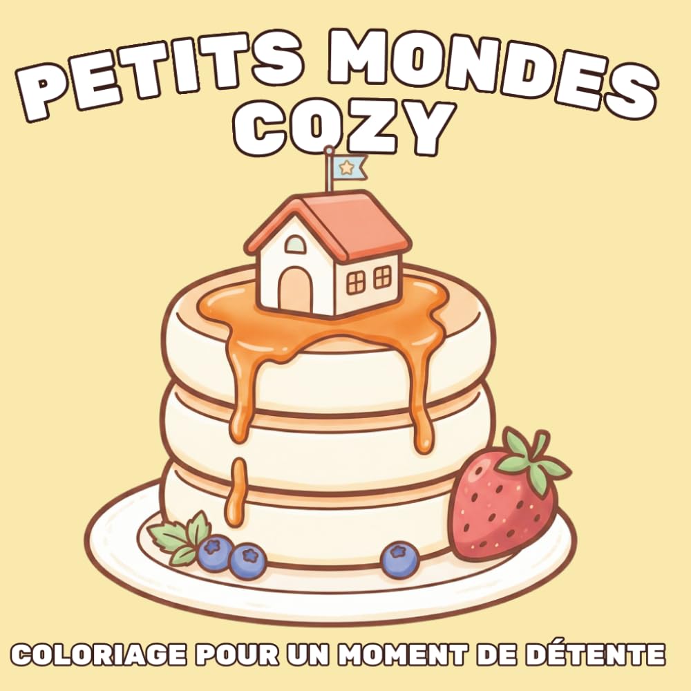 Petits mondes cozy: Livre de coloriage mignon et pour adultes (Petits Mondes: Livres de coloriage faciles et cozy)