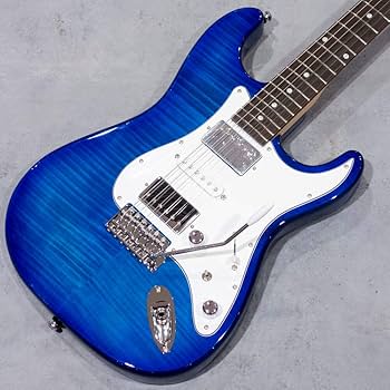 Amazon | MD MM-Produce G6-F See-through Blue | エレキギター