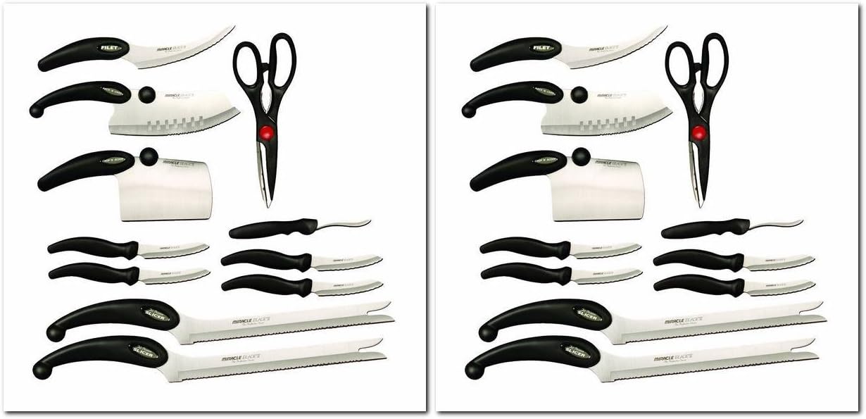 Miracle Blade III Perfection Series 11-Piece Cutlery Set (2 Sets)