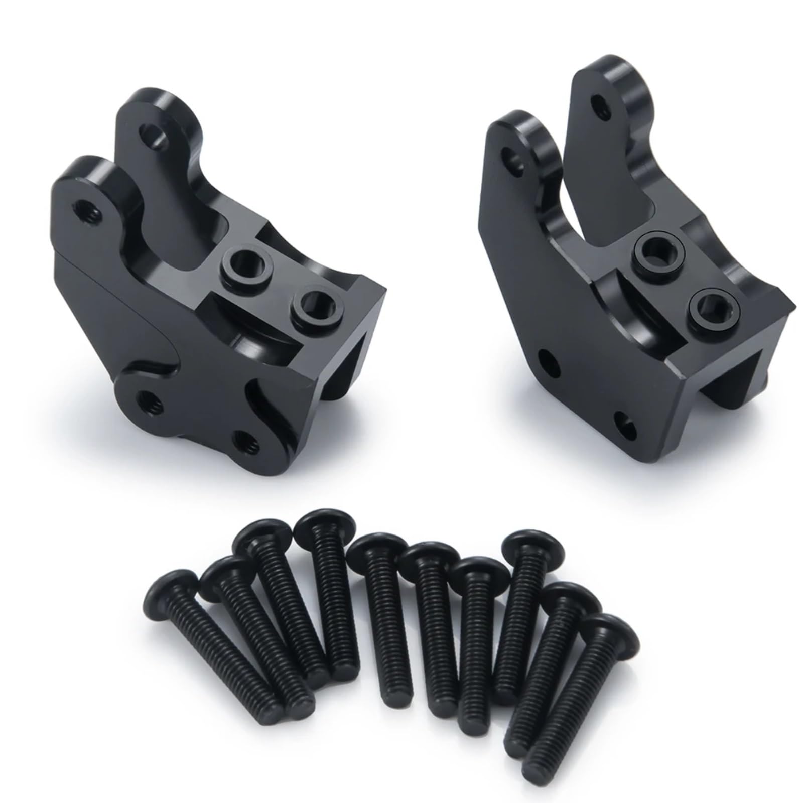 PièCes Voiture Rc Pour Axial Pour Wraith 90048 1/10 2 Pièces Métal Inférieur Lien Amortisseur Support Tour Support RC Crawler Voiture Mise À Niveau Réparations Pièces